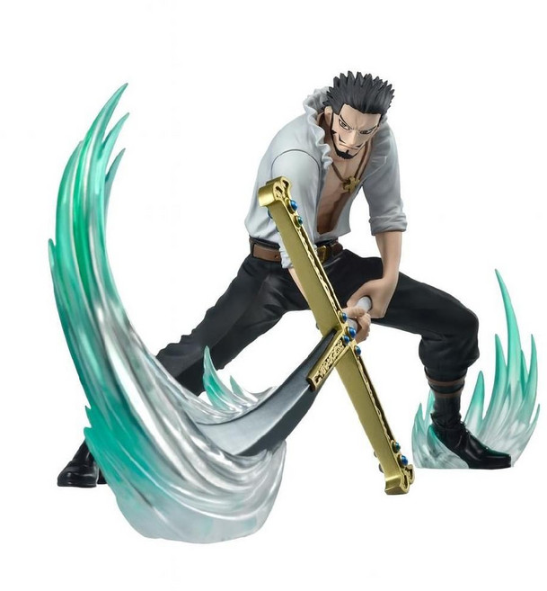 반프레스토 원피스 DXF 대검호 미호크 피규어 13cm