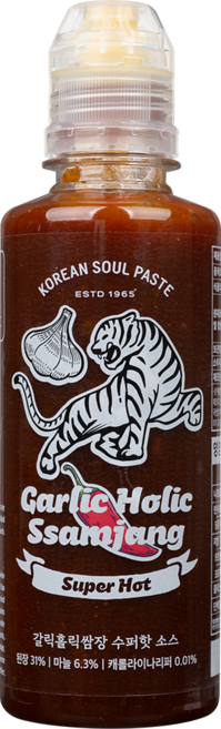 갈릭홀릭 수퍼핫 쌈장 소스 튜브형, 1개, 300g
