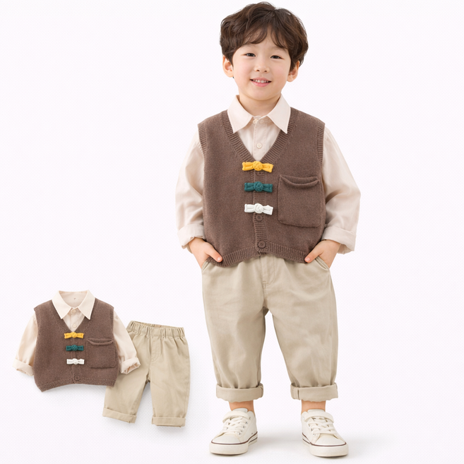 유아상하복 아기등원룩 어린이집 세트 남매룩 단체복 키즈