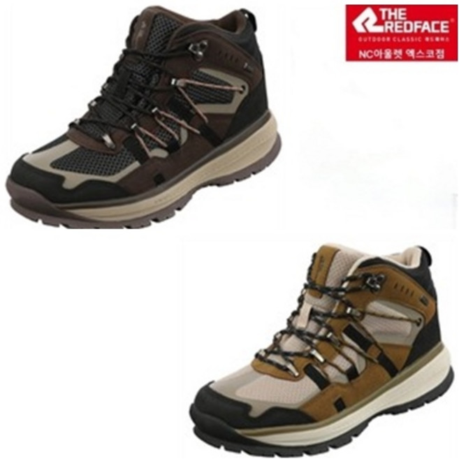 레드페이스 NC엑스코점 남녀 공용 최상의 방수 방풍 기능과 투습성이 뛰어난 장기산행&중장거리 산행& 트레킹 발편한 미드 등산화