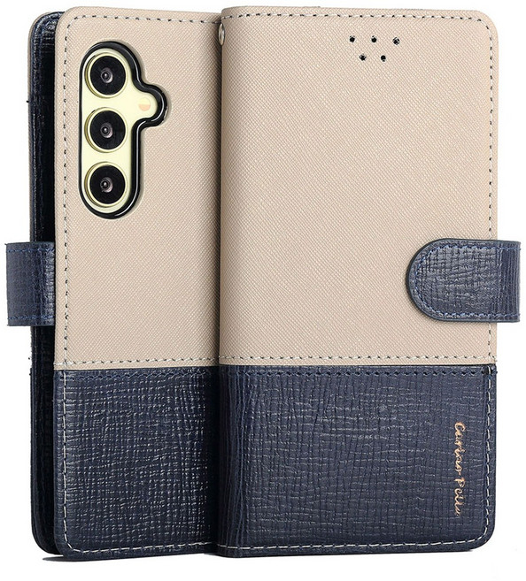 까리노펠레 천연 소가죽 지갑형 다이어리 휴대폰 케이스