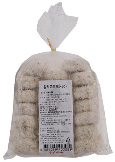 (무)(냉동)모노링크 감자고로케(냉동 800g), 800g, 2개