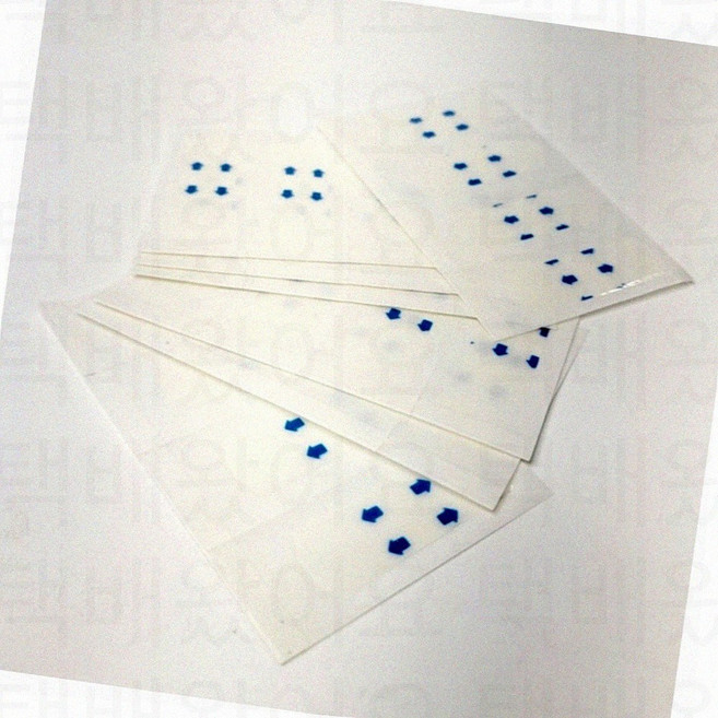 페이스 리프팅 테이프 스티커 투명 주름 방지 미간 턱살 브이 얼굴살 볼살, 40P