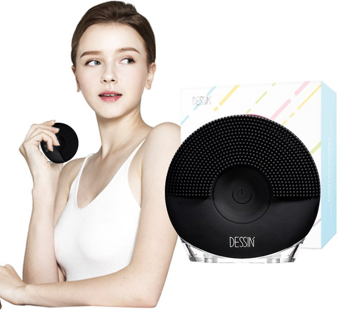 데생 퍼펙트 페이셜 초음파 진동클렌저 (블랙)