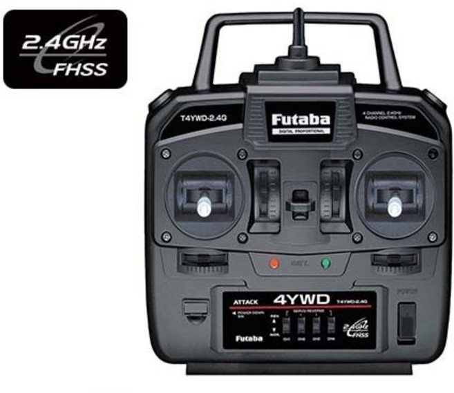 타미야 RC카 FUTABA:4YWD-2.4G [025877], 1개