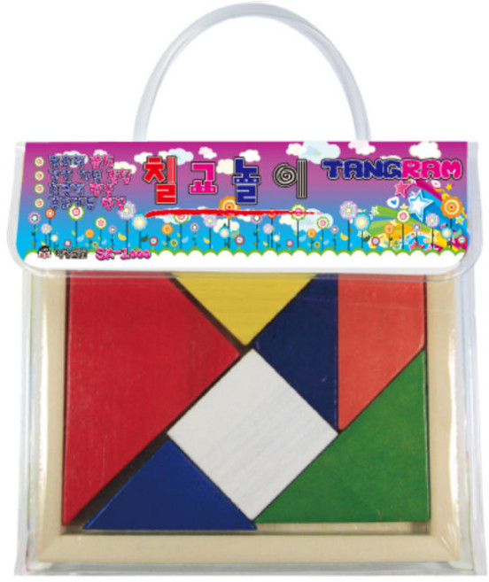 석광교재 / 칠교놀이 / 도형퍼즐 / 사이즈(소 중 대)