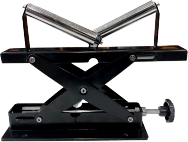 미니 보조 롤러 받침대 지지대 로라 높이조절 금속 각도 고속 절단기 목공 배관 작업대, 3. SRV-1 (V자), 1개