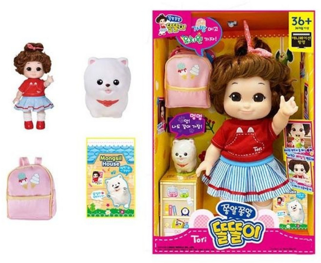 미미월드 쫑알쫑알 똘똘이 인형, 혼합색상