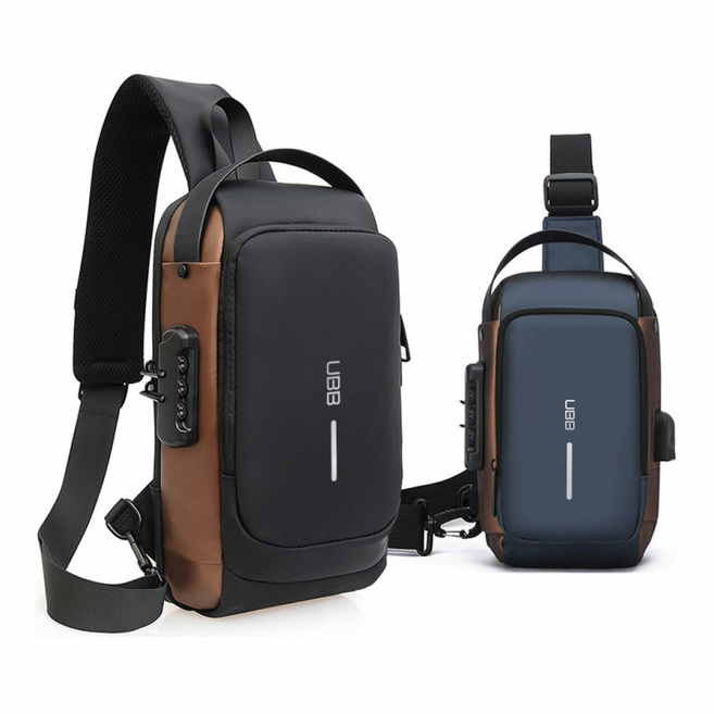 나오유 슬링백 UBB 세이프팩 스마트 잠금 도난방지