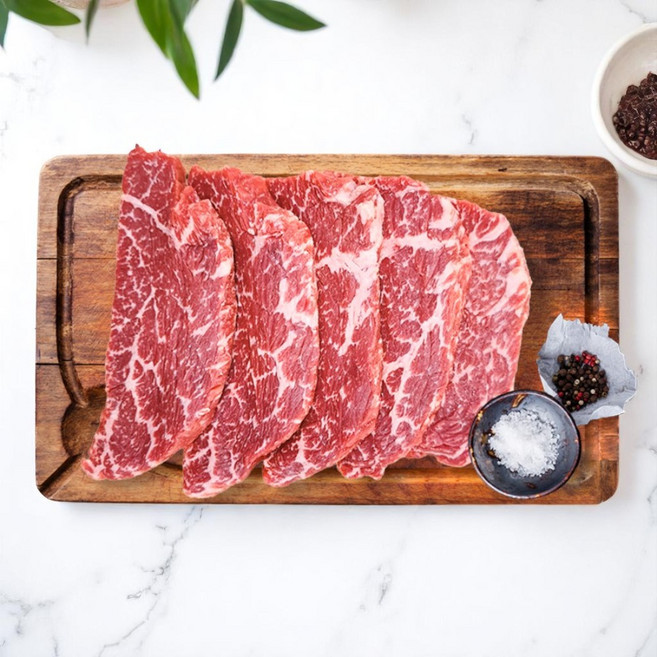 1++등급 투뿔 한우 보섭살 200g 가성비 냉장 투뿔한우 구이용, 1개