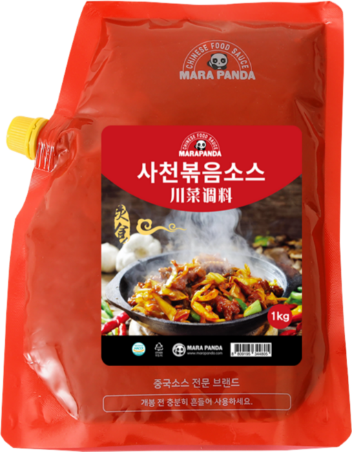 사천볶음소스 업소용, 1kg, 1개