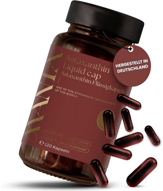 MANIA 아스타잔틴 8mg 120캡슐 독일산, 1개, 120정