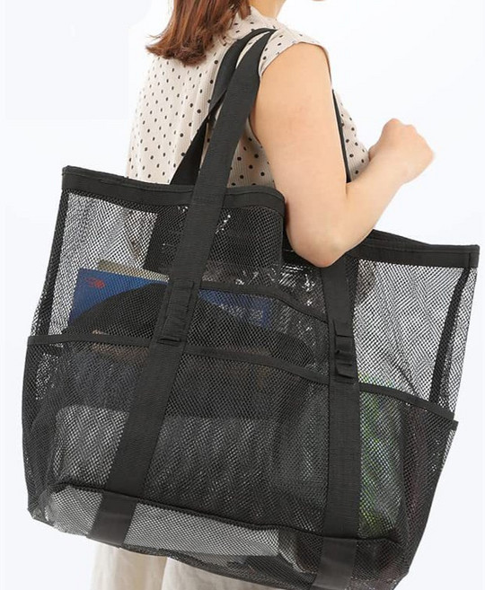 비치백 메쉬 가방 빅사이즈 물놀이 해변 대형