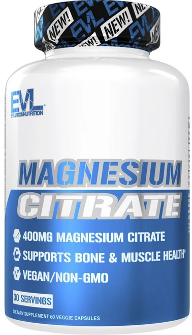EVLUTIONNUTRITION 마그네슘 구연산 베지 캡슐, 60정, 1개 - 쿠팡