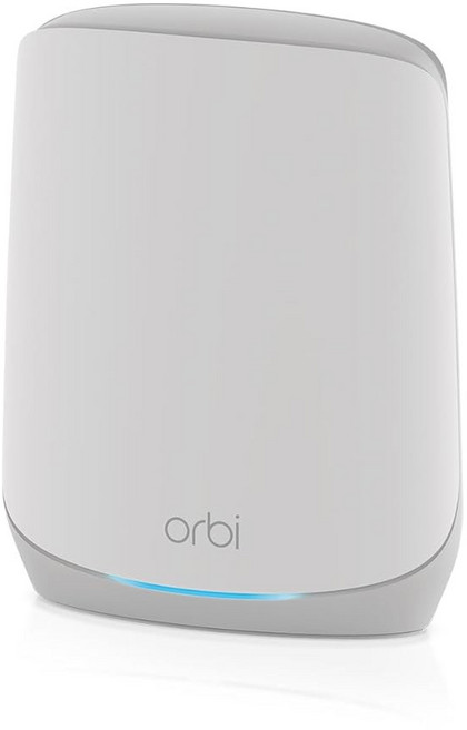 NETGEAR Orbi 전체 홈 트라이밴드 WiFi 6 메시 네트워크 시스템(RBK663) - 2개의 위성 익스텐더 기능 최대 6 600평방피트의 커버리지 75대의 장치가, AX5400, 1 Pack