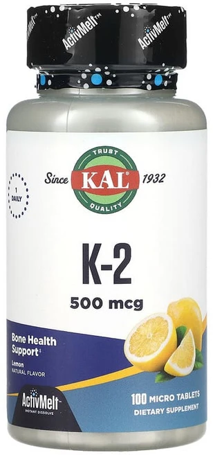 칼 KAL K-2 레몬 500mcg 마이크로 정제 100정 판매가 중단된 상품120693원산지:기타, KAL, K-2, 레몬, 500mcg, 마이크로 정제, 1개 - 쿠팡