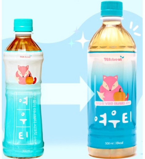티트리트 여우티 500ml, 18개