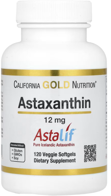 CGN 캘리포니아 골드 뉴트리션 아스타잔틴 12mg 소프트젤, 120정, 1개