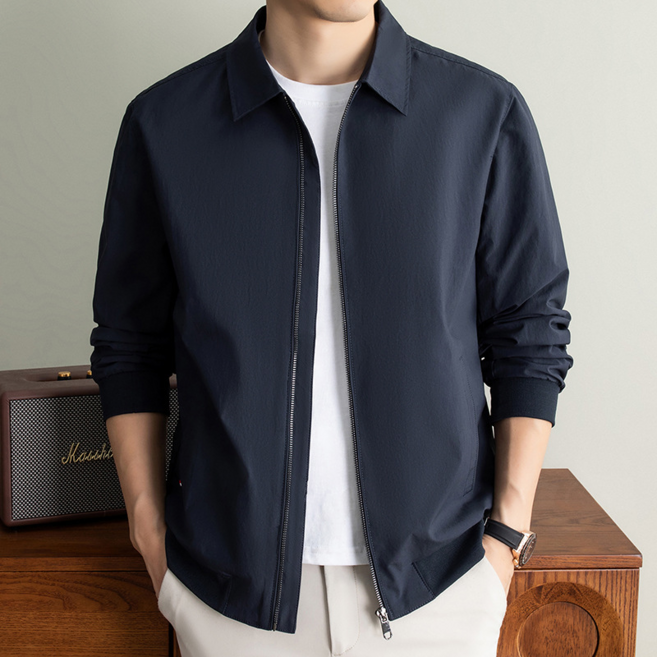 남성 봄 가을 카라 자켓 남자 캐주얼 재킷 심플 자켓