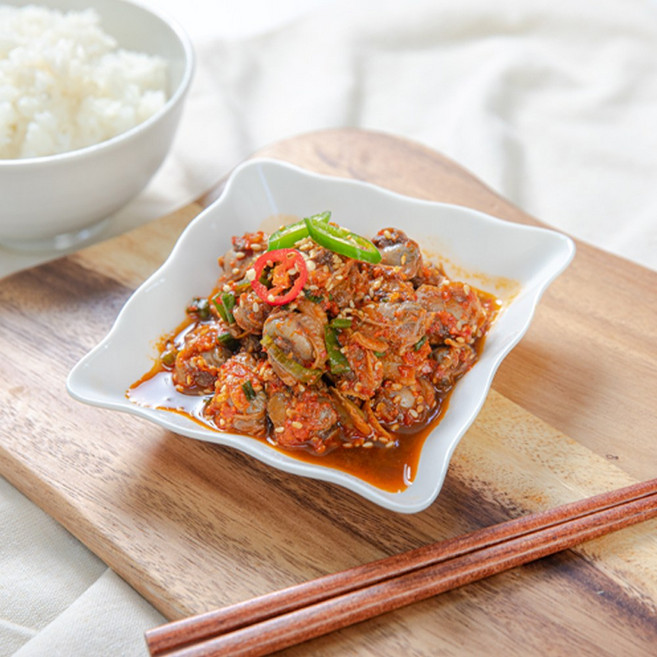 백년찬방 양념 꼬막장 수제 가정식 반찬, 1개, 350g