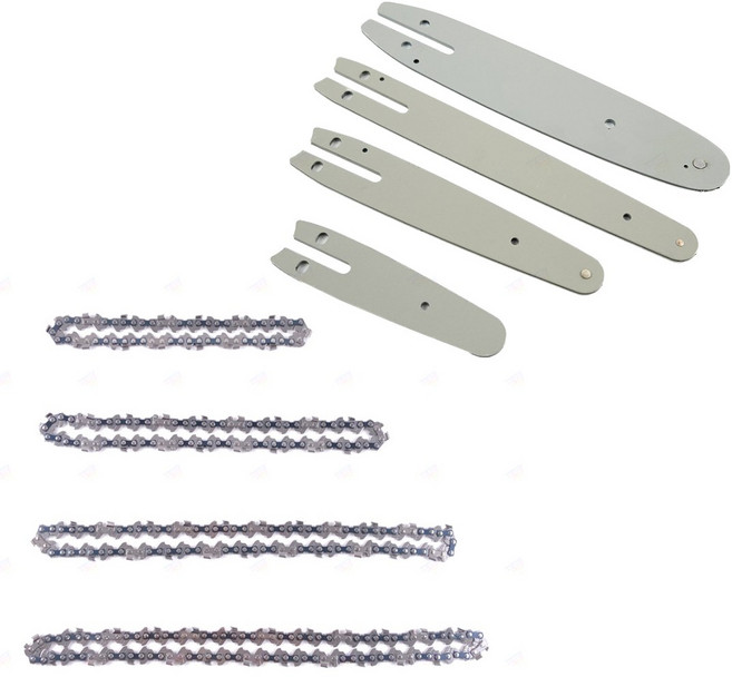 소형 체인 톱날 가이드 전동 커터 공구 전기 전기 교체 자르기 엔진 수리, F_8인치45틀, 1개