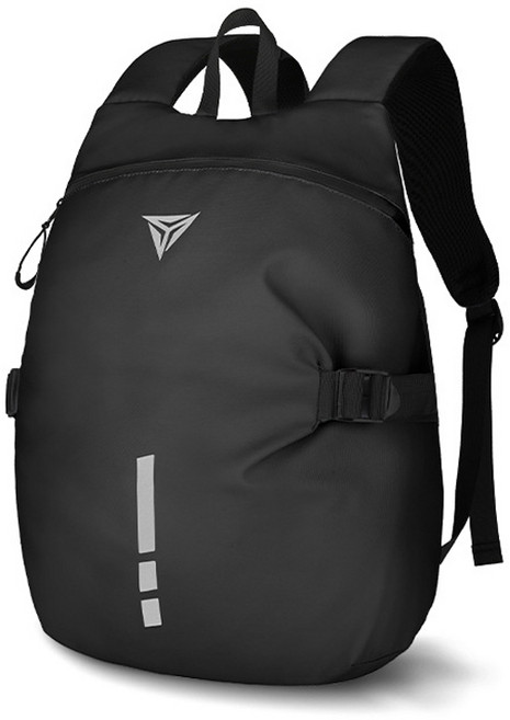 알나인 오토바이 헬멧 가방 백팩 풀페이스 수납 MDL0726, 블랙