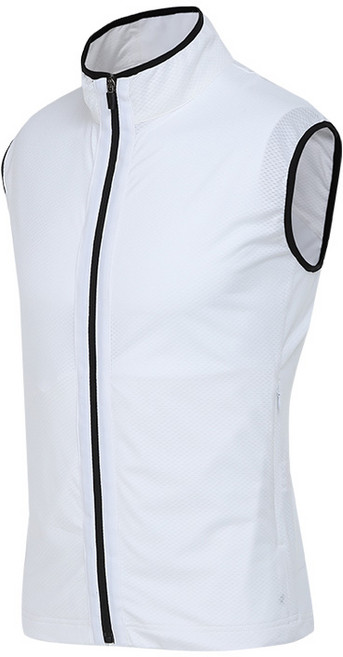 마스터베어 어반 쿨 V1 투어 매쉬 풀집업 남성 골프조끼 MB056