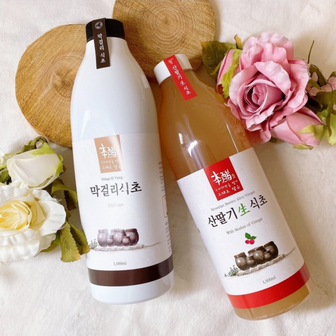 청슬전통도가 수제발효 산딸기 생식초 1000ml 옹해야막걸리, 1병, 1L