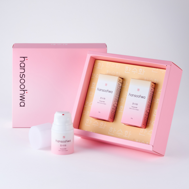 한수화 폴 인 오일 에이치 크림 선물세트, 2개, 30g