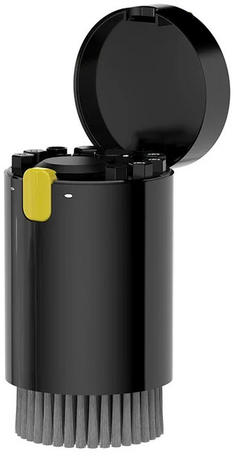 무선 전동솔 욕실 청소기 디지털 청소 키트 휴대폰 카메라 노트북 키보드 브러시 키 스크린 클리너 집진기 20 in 1 8, 20in1 다용도 클렌징 필통 블랙, 1개