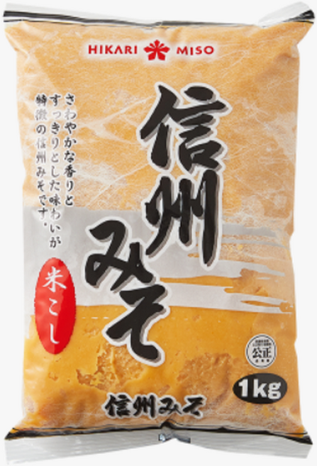 코메코시미소 백된장 면세 1kg 된장 미소 다시마 된장국 솥밥 백반 정식 이자카야 일식, 1