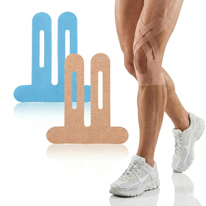 이지니 스포츠테이프 T형 키네시올로지 근육테이프 운동 헬스 테이핑, 10개