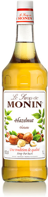 모닌 헤이즐넛 시럽, 1L, 1개