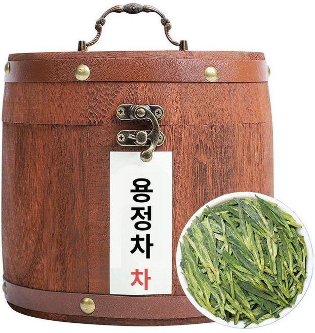 명차 용정차 중국 명전 선물용차 중국명차 티 녹차 선물용 서호용정 전통차 서호용정차, 247g 원형 통 250g, 1개, 1L