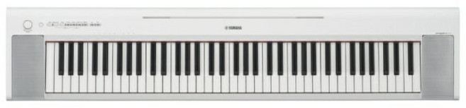 야마하 YAMAHA 전자 키보드 화이트 [76 건반] NP-35WH, 1개