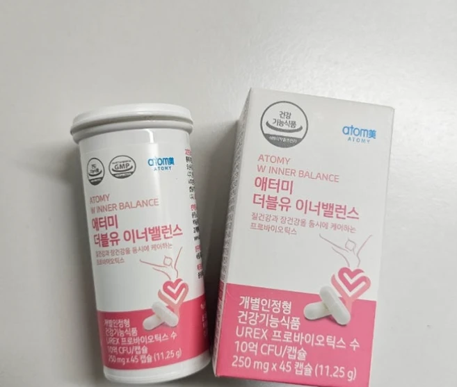 애터미 더블유 이너밸런스 질건강 과 장건강, 45정, 1개 - 쿠팡
