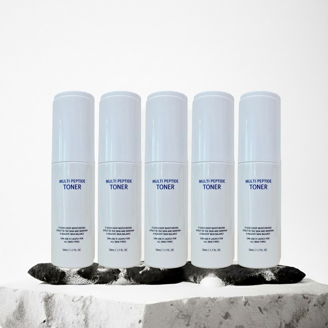 르네셀 멀티 펩타이드 토너 /피부보습/수분충전, 50ml, 5개