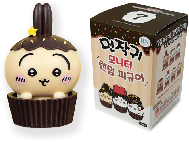 3위 - 포카모리 먼작귀 모니터 피규어 치이카와 캐릭터 가챠 랜덤 뽑기 정식판매, 1개