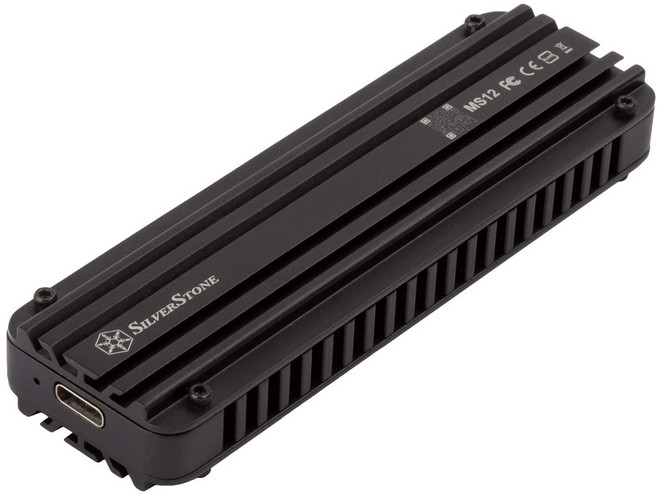 Silver Stone M.2 NVMe USB 20Gbs SST-MS12 SSD용 메모리 변환 대응 알루미늄 합금제