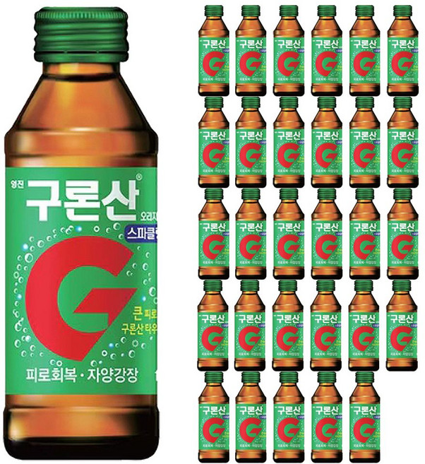영진 구론산 스파클링 오리지날 150ml x 30병, 30개입