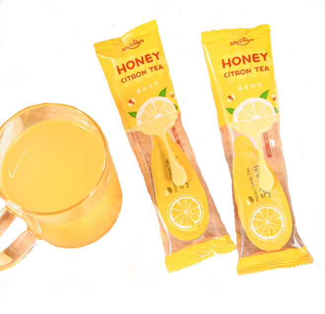 마이데이즈 슈푼슈푼 꿀 유자차 5T 효능 원액 스틱 고흥 무농약 유자청 스푼형 휴대용 슈푼슈푼 유자슈푼 10T, 28mg, 5개입, 2개