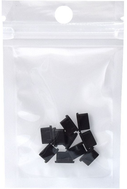 포트 먼지마개 USB Type-C 전용 T-DC-C-B10 블랙/10개big2+4qGF, 1세트