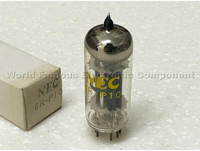 NEC 6R-P10 / 6RP10 真空管 NOS NIB (全新庫存), 1個