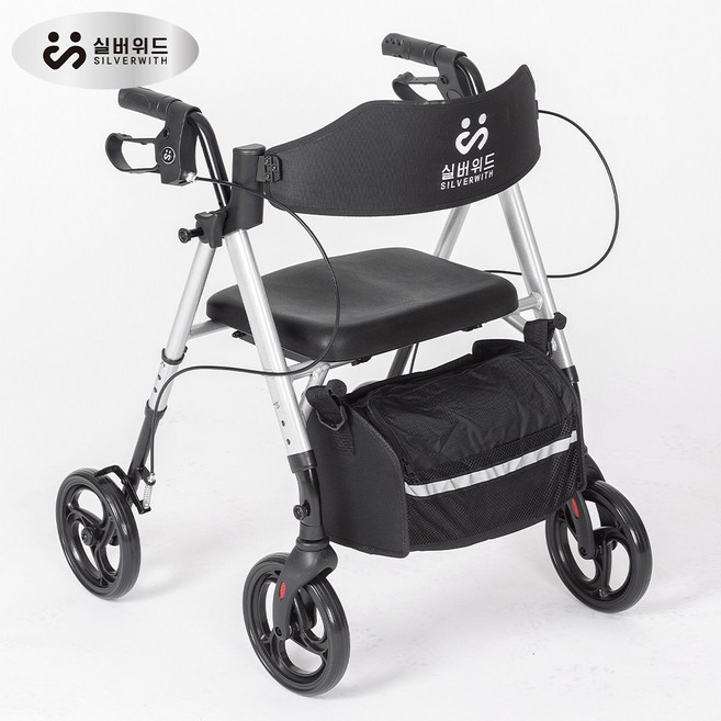 실버위드 노인 보행기 접이식 롤레이터 어르신 성인용 보행보조기