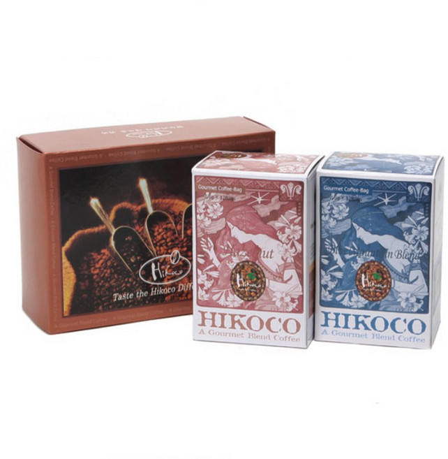 원두 커피 티백 2입 세트 1호 히코코 헤즐넛향 블루마운틴 커피백 12개입
