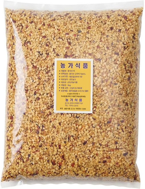국내가공 수입 중국산 고추씨, 1kg, 1개