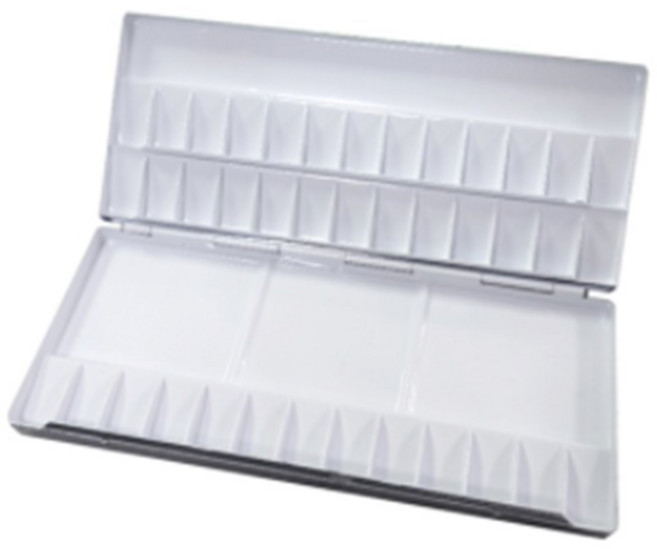 흥일 수채화 알루미늄 철팔레트 239 39칸