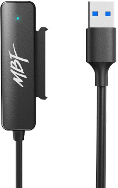 2.5형 하드 SSD HDD 직렬 SATA USB 변환 컨버터 젠더 케이블 UASP 휴대용, 1개