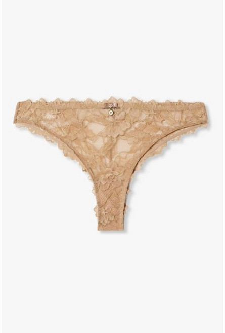 매장정품 EMPORIO ARMANI UNDERWEAR 엠포리오 아르마니 언더웨어 여성 메탈릭 자수 브라질리언 브리프(0825111544) 1710079