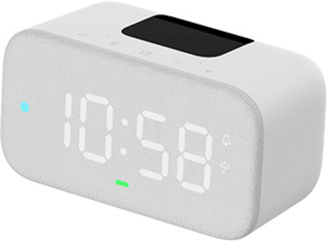 클로바 클락+3세대 Clova Clock+ 3 블루투스 AI 스피커 미개봉 새제품, 화이트, 화이트
